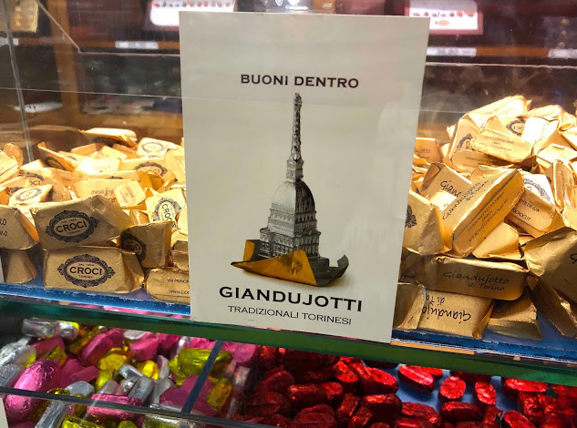 Gianduiotti ジャンドゥイオッティ100g(10粒入り）1箱